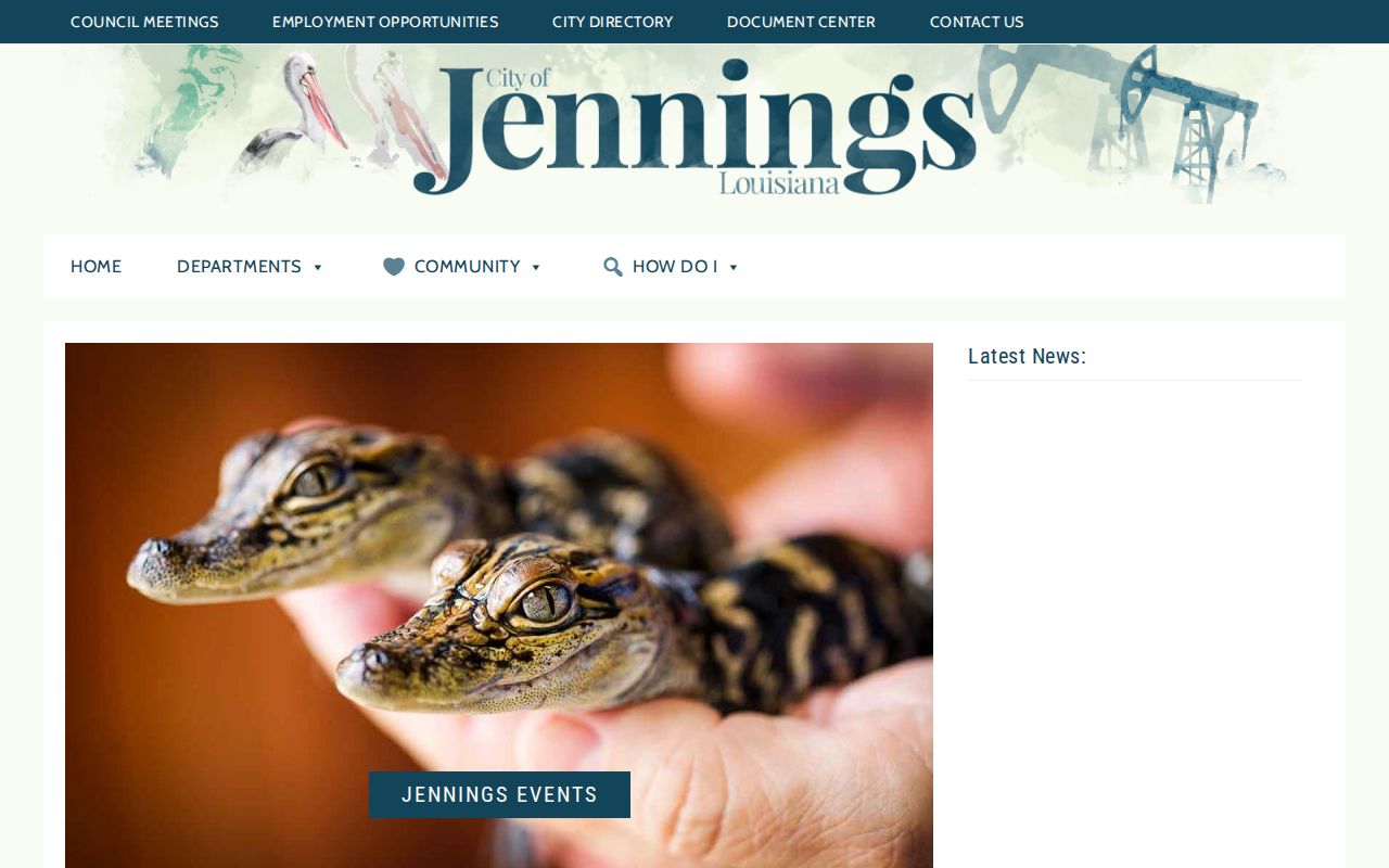 Jennings criminal records city government page